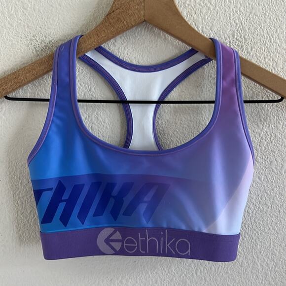 Ethika Girls Sports Bras Lot of 2 Pull On Style Large - Picture 5 of 7